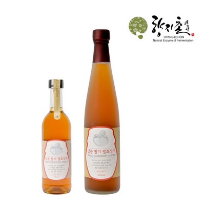 달콤 딸기 발효식초 250ml 500ml