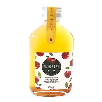 마시는 발효식초 달콤사과 100ml