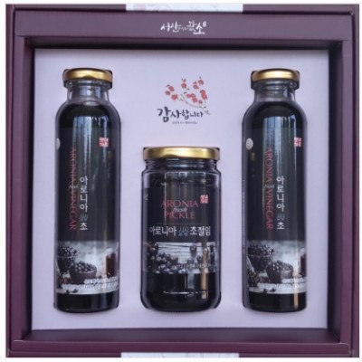 아로니아 싱싱초세트 [싱싱초280ml*2+싱싱초절임250g]